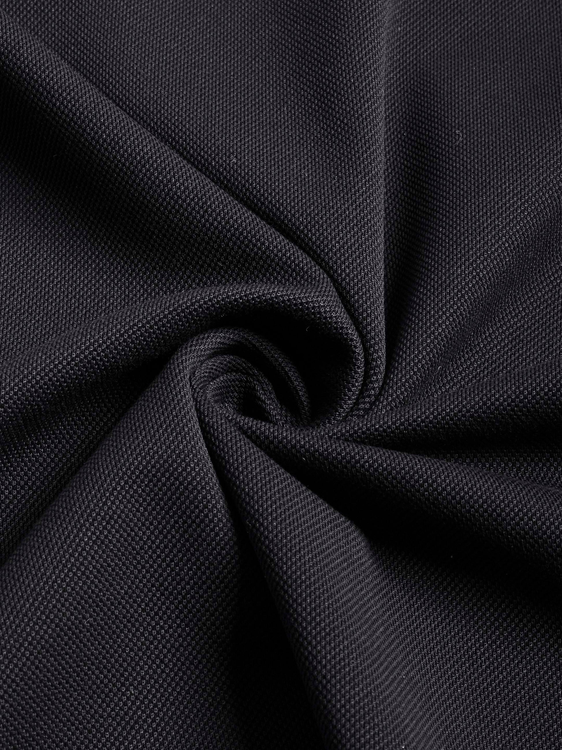 Luxury wine polo shirt for men in mercerised cotton pique with Cantermark emblem and regular fit Tenhem