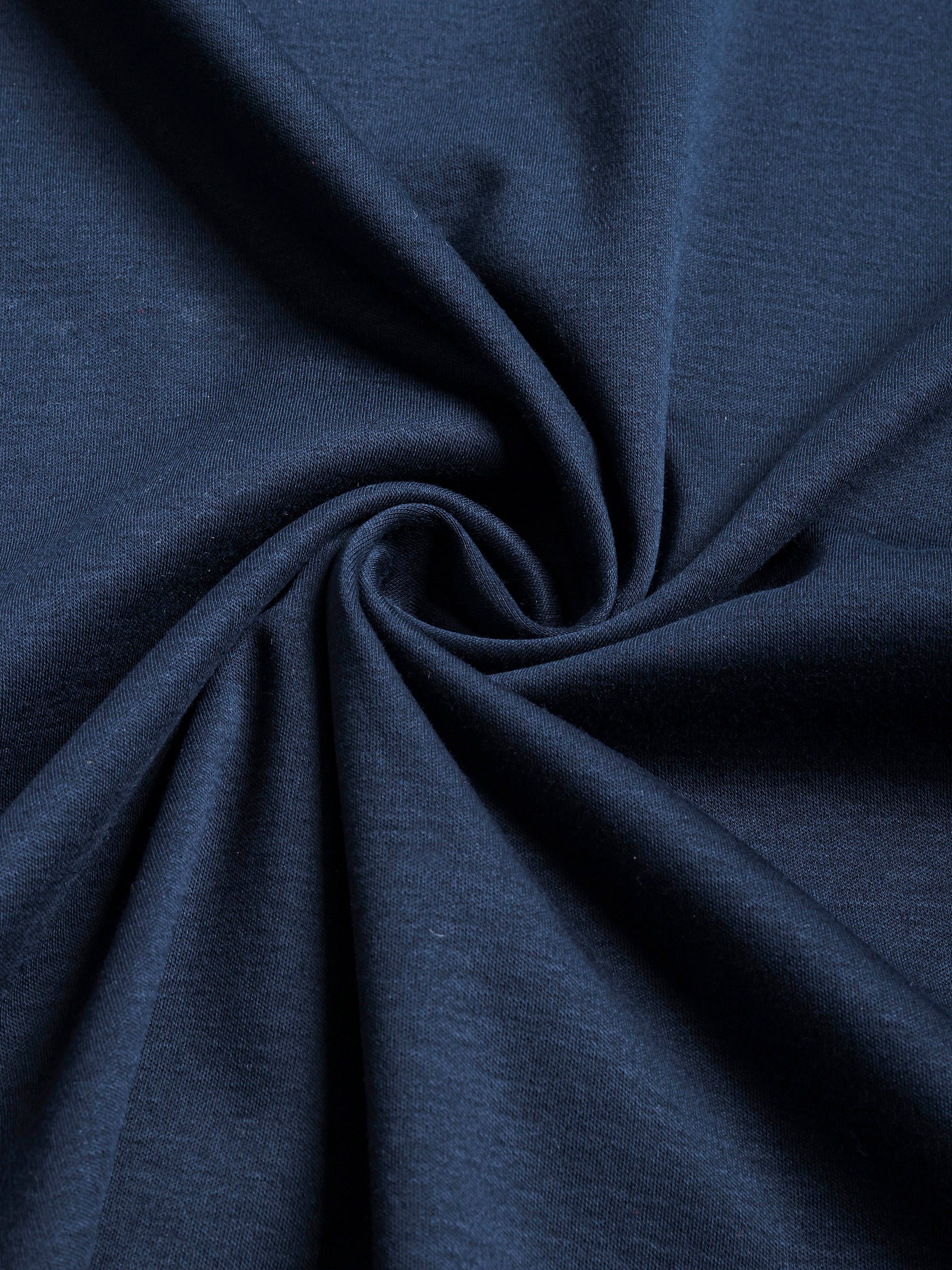 Luxury regular fit navy polo shirt for men in mercerised cotton pique with rich texture Tenhem