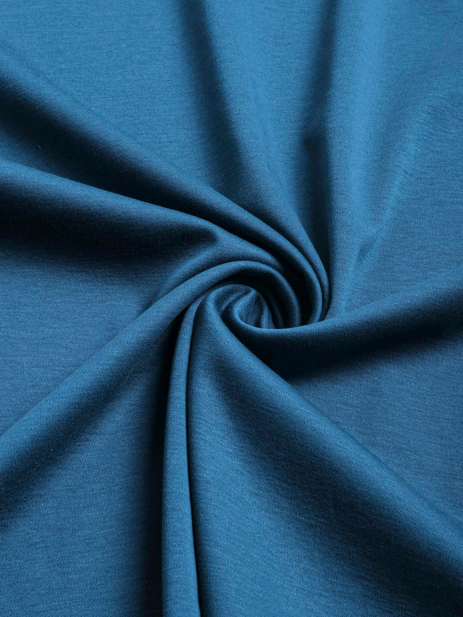 Luxury teal polo shirt for men in mercerised cotton interlock with a smooth, lustrous finish Tenhem