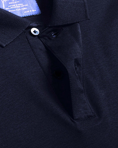 Apex Polo Interlock Midnight Navy