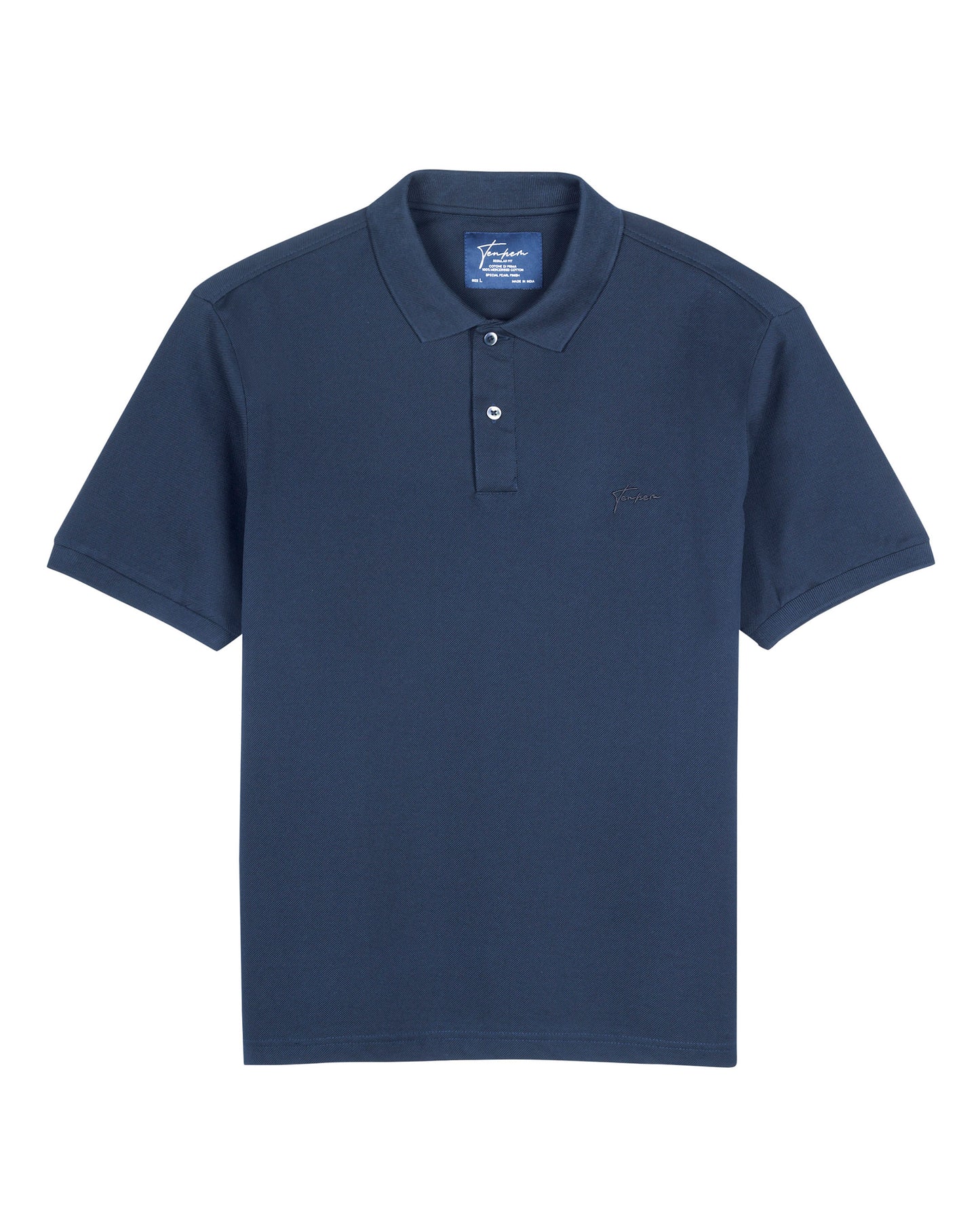 Apex Polo Pique Midnight Navy