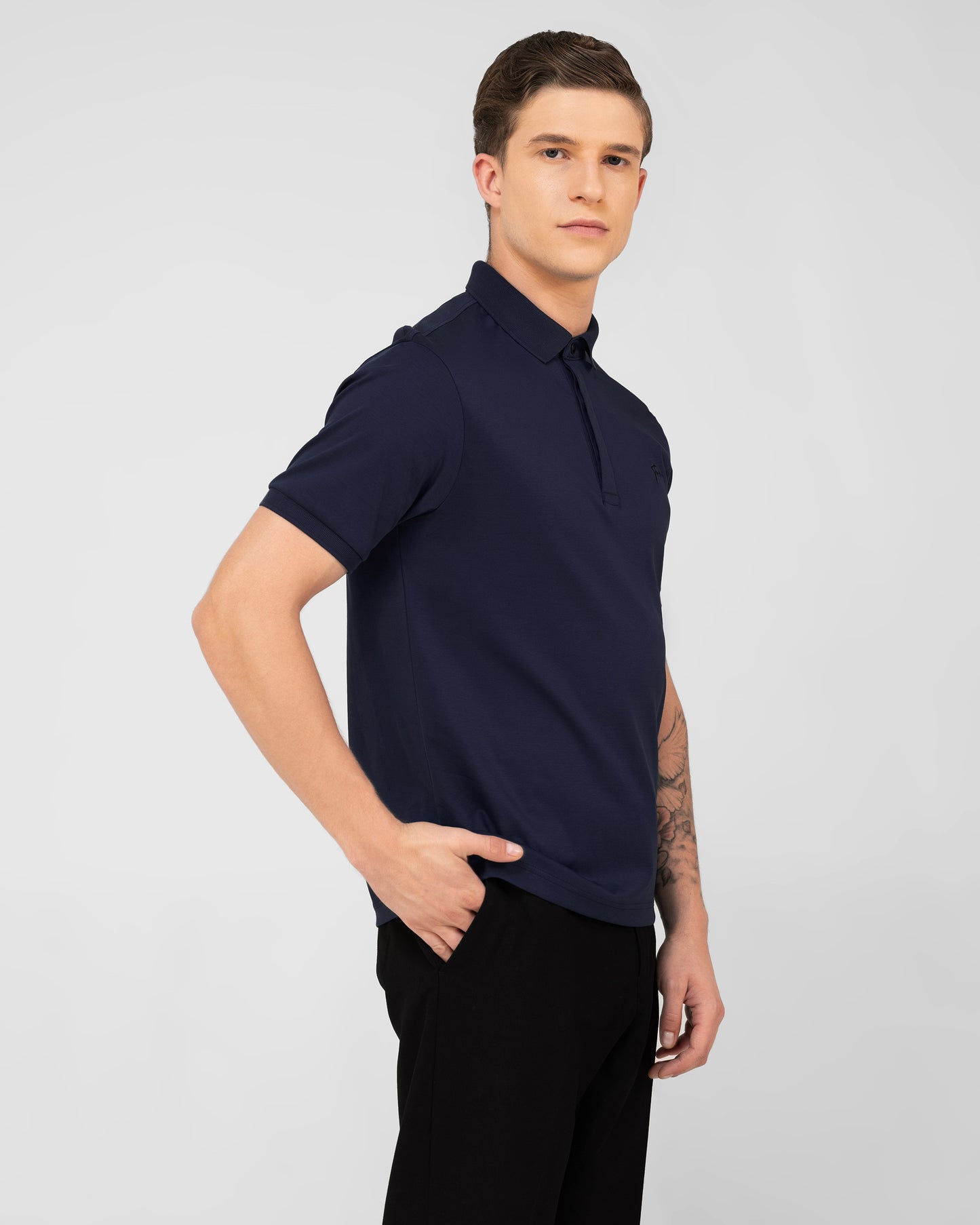 Prime Polo Interlock Midnight Navy