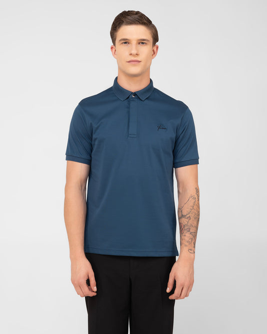 Prime Polo Interlock Deep Teal