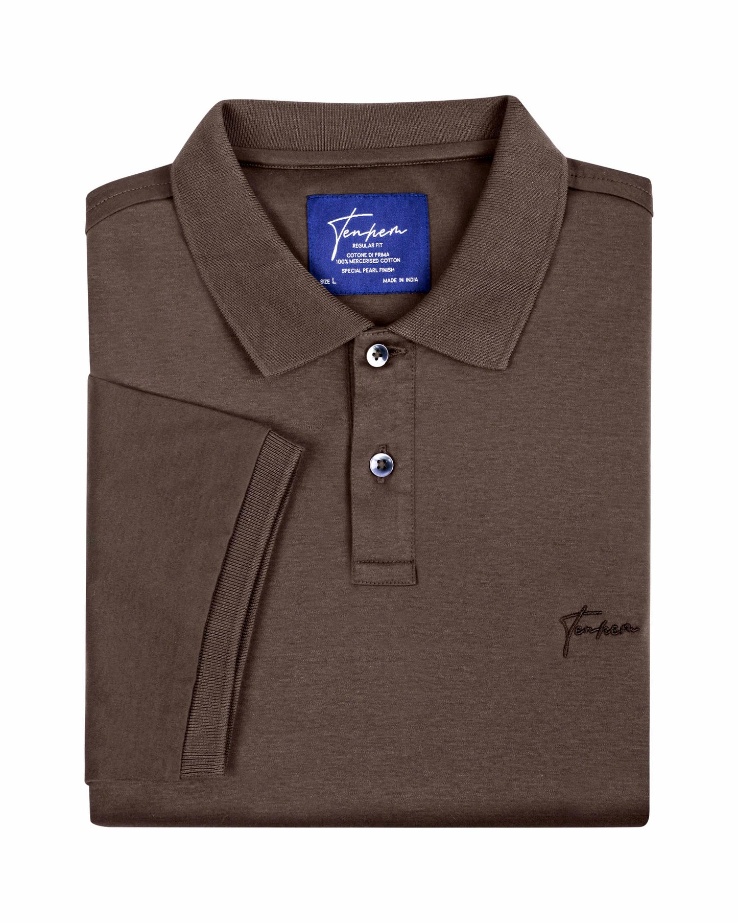 Origin Polo Interlock Dark Mocha