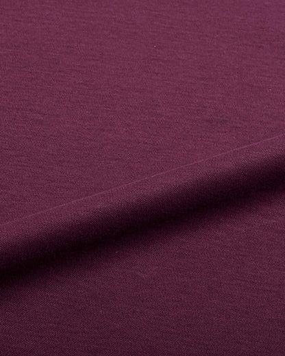 Edge Zipper Polo Interlock Reserve Burgundy