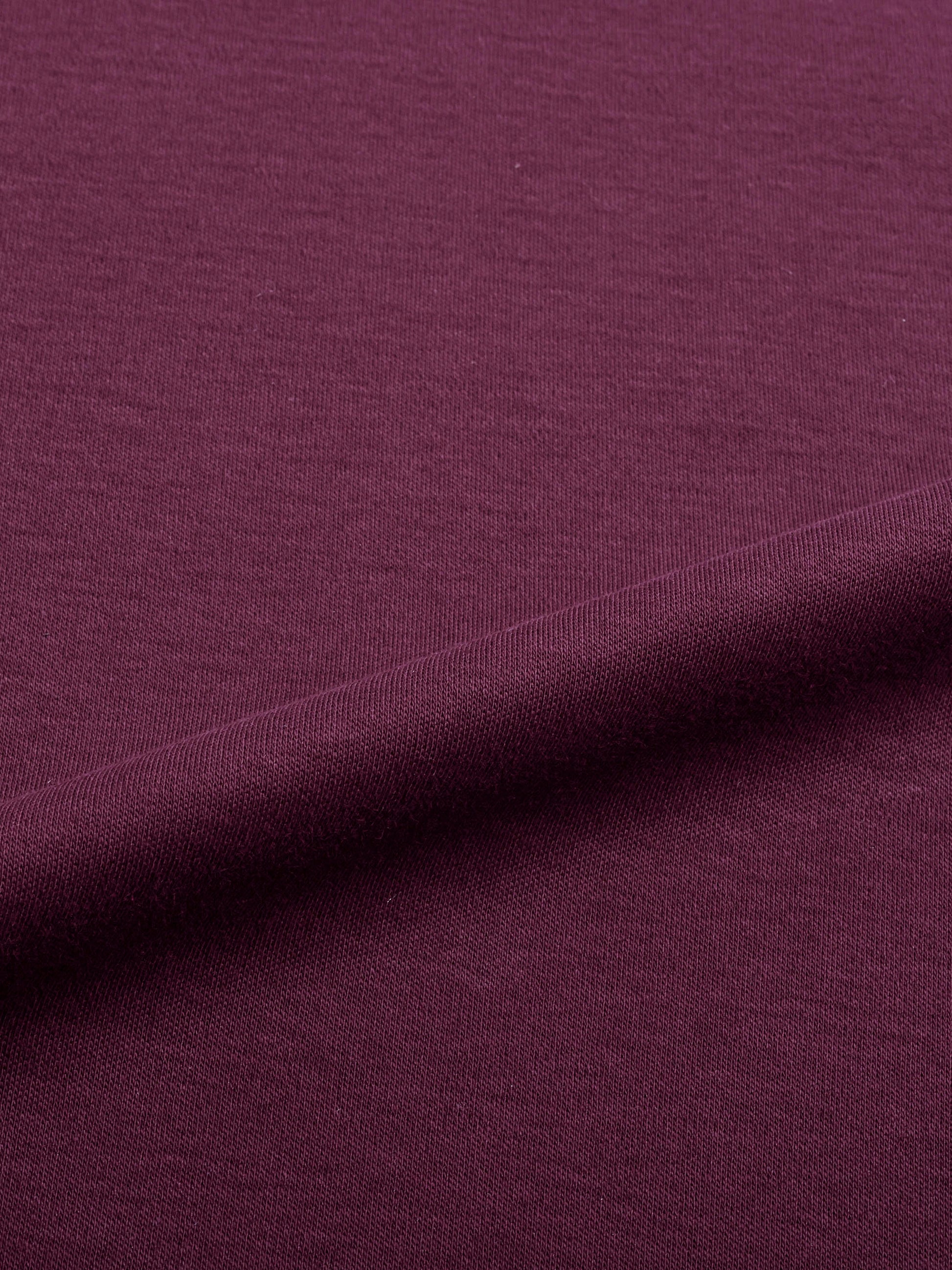 Luxury wine zipper polo shirt for men in mercerised cotton with elegant regular fit – TENHEM
