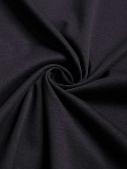 Luxury black polo shirt for men in mercerised cotton interlock with a sleek regular fit Tenhem
