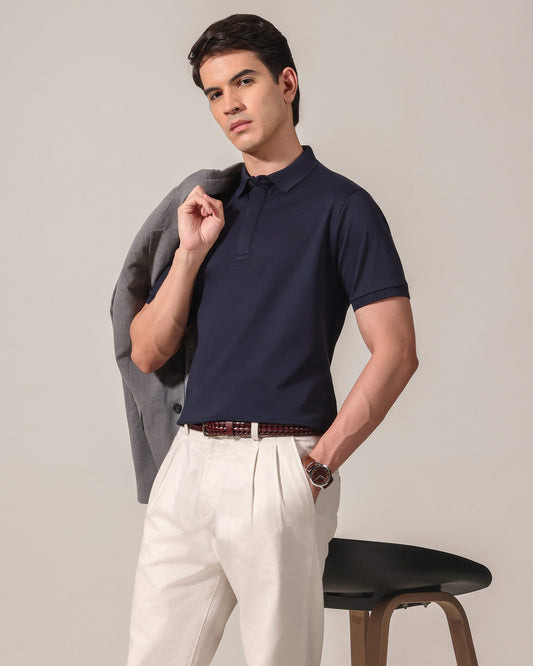 Prime Polo Interlock Midnight Navy