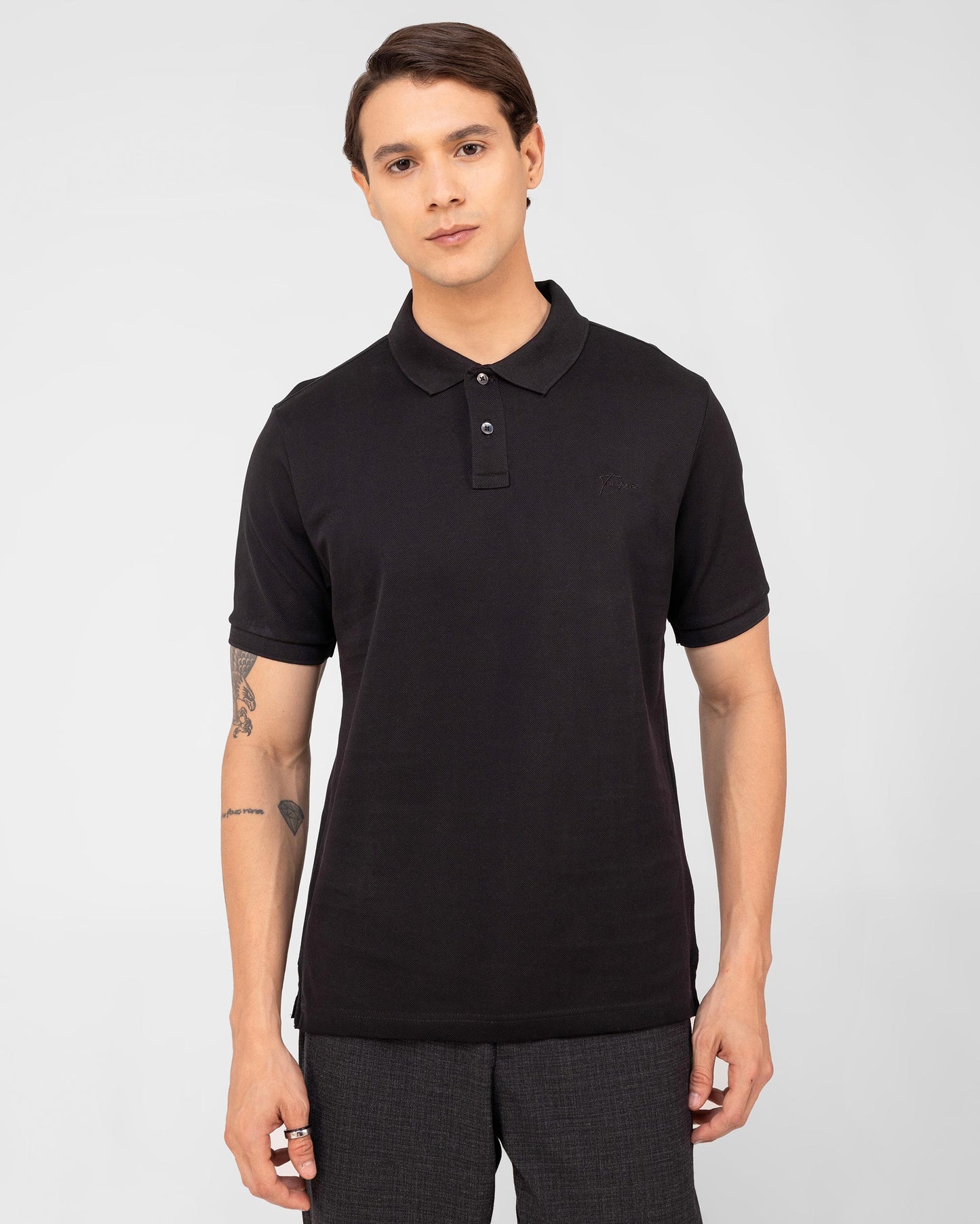 Origin Polo Pique Classic Black