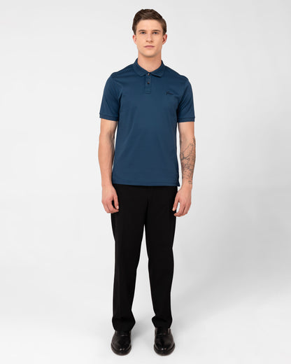 Men Origin Polo Interlock Deep Teal