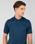 Men Origin Polo Interlock Deep Teal