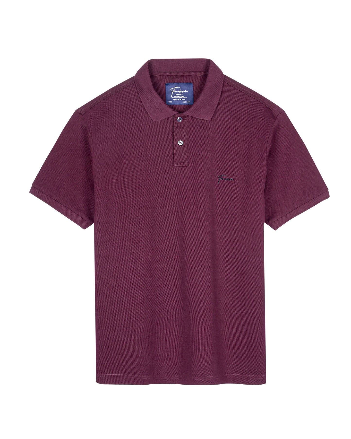 Origin Polo Pique Reserve Burgundy